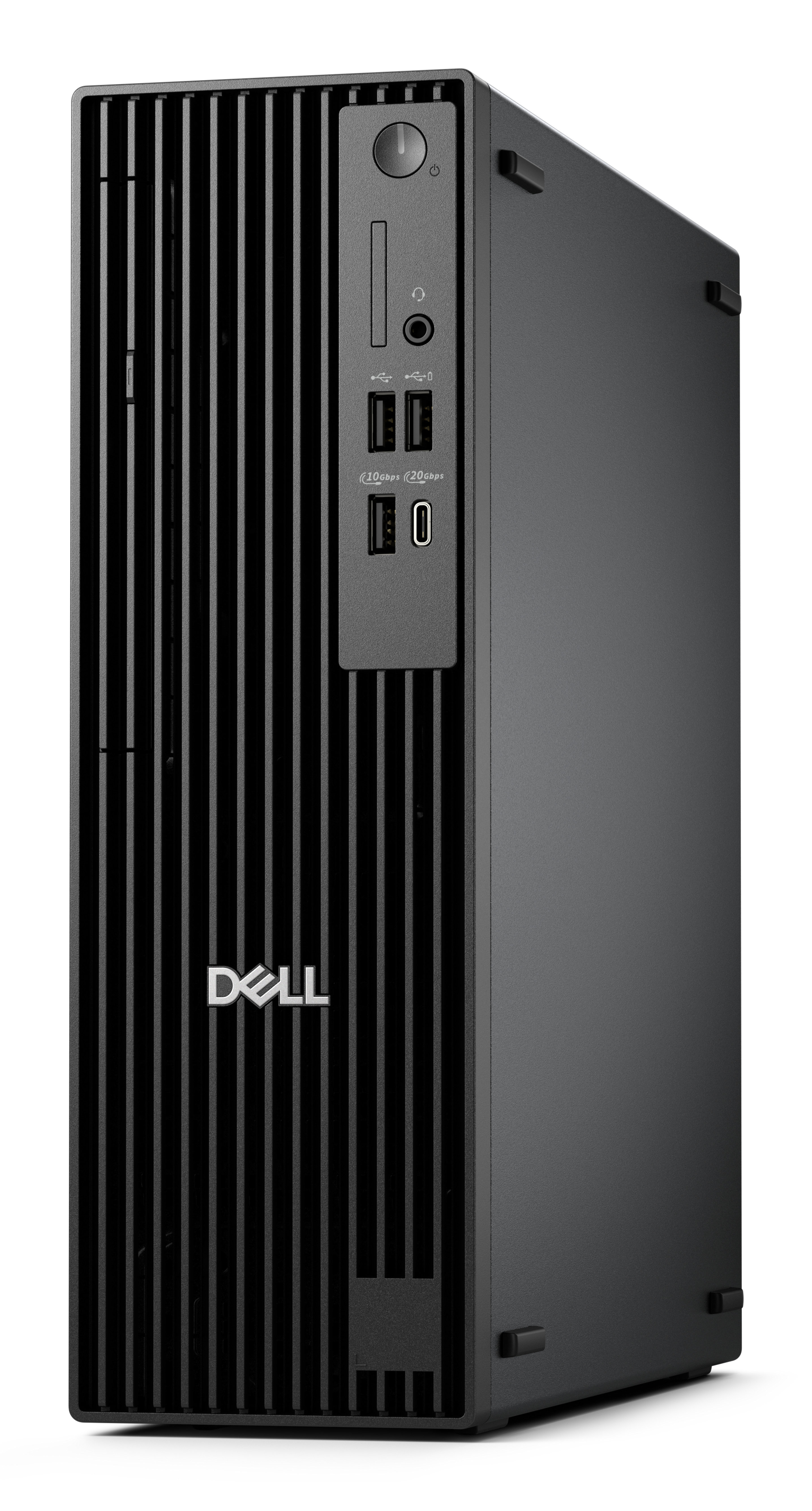 Dell Pro Slim Plus QBS1250 - Schlanker Desktop - Core Ultra 7 265 / 2.4 GHz - RAM 16 GB - SSD 512 GB - NVMe, TLC - Intel Graphics - 1GbE, Bluetooth, Wi-Fi 6E - WLAN: Bluetooth, 802.11a/b/g/n/ac/ax (Wi-Fi 6E)