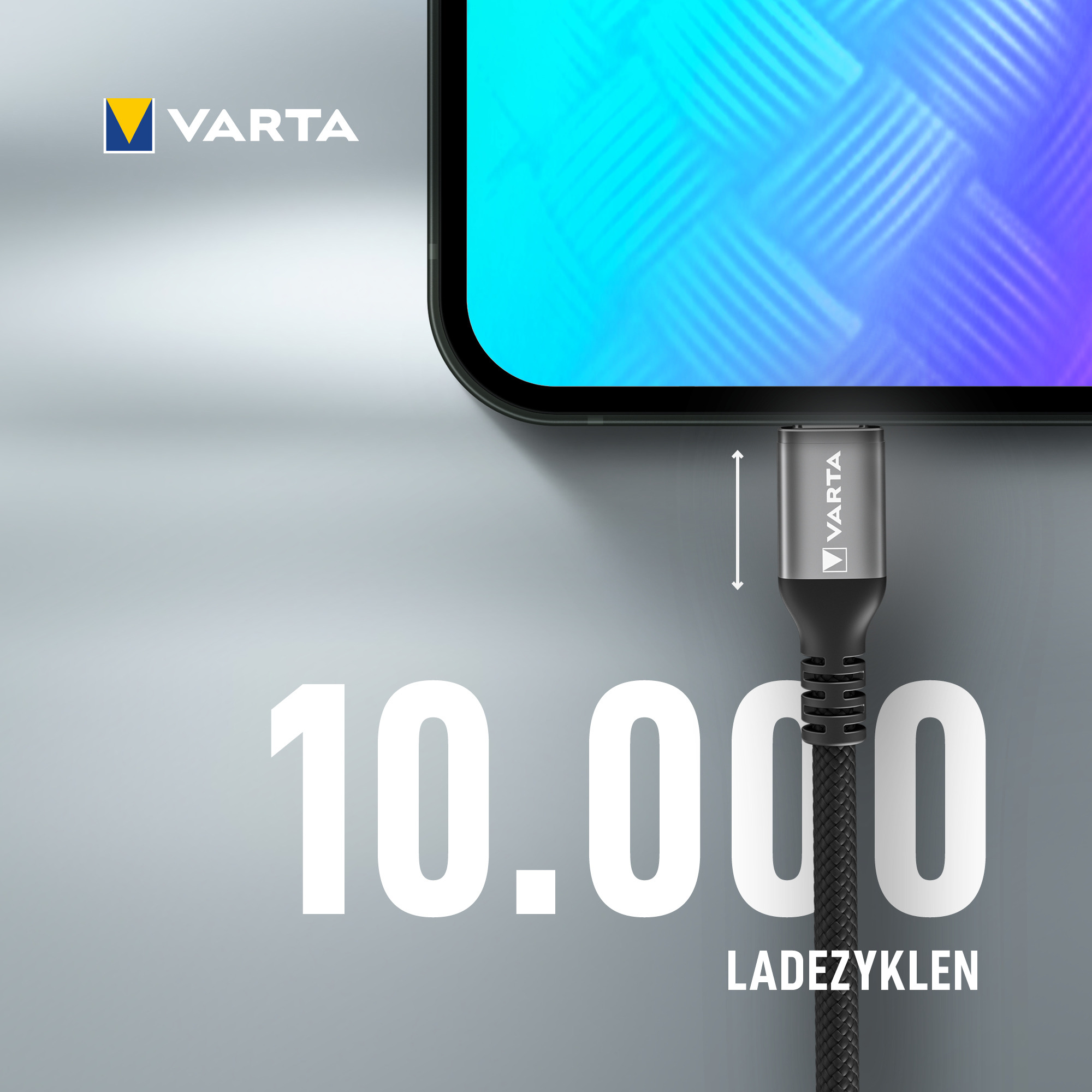 Varta Speed Charge & Sync Cable Usb Type C to - Kabel - Digital/Daten