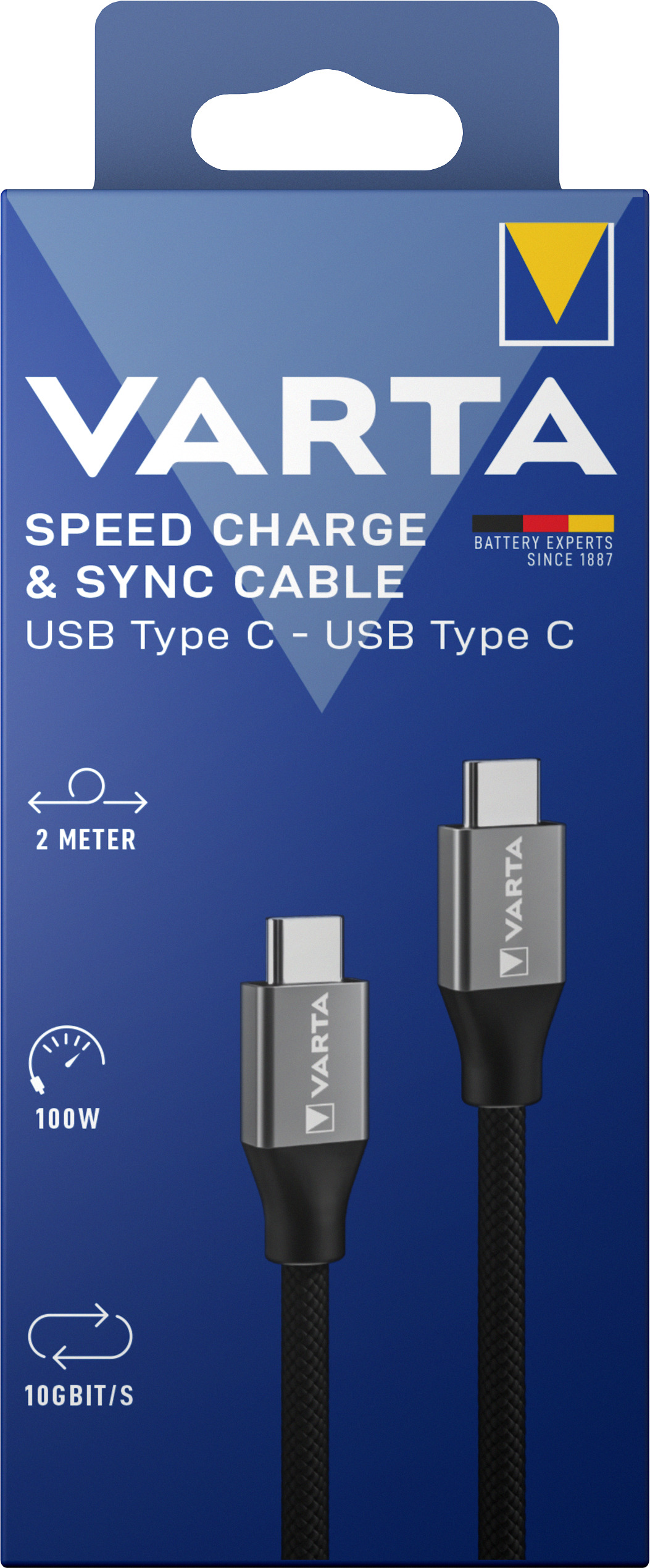 Varta Speed Charge & Sync Cable Usb Type C to - Kabel - Digital/Daten