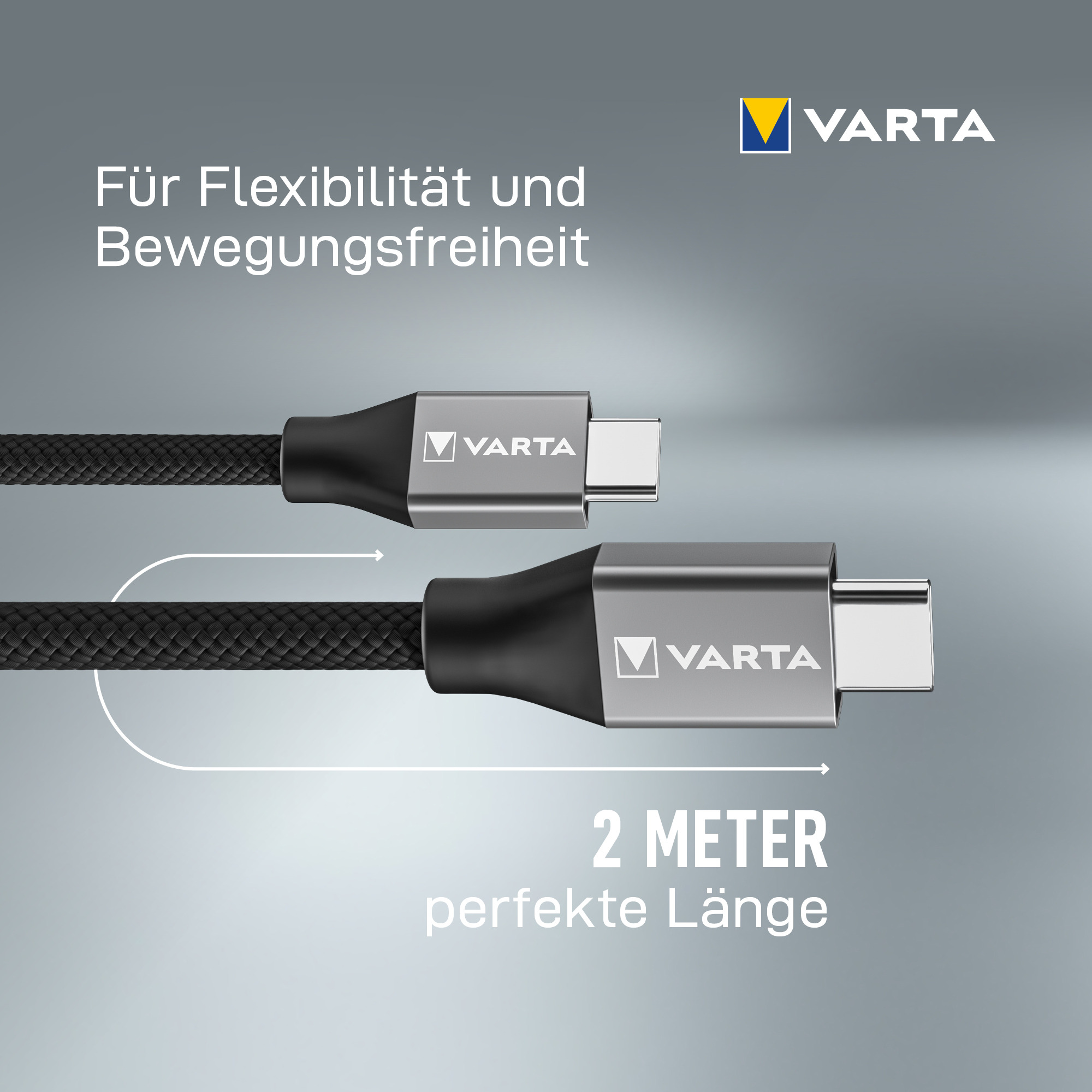 Varta Speed Charge & Sync Cable Usb Type C to - Kabel - Digital/Daten