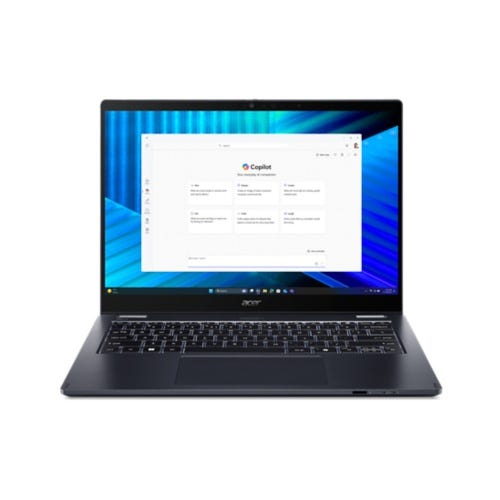 Acer TravelMate TMP414RN-55-TCO-58UA Intel Core Ultra 5 225U H�brido (2-en-1) 35,6 cm (14) Pantalla t�ctil WQXGA+ 16 GB DDR5-SDRAM 512 GB SSD Wi-Fi 7 (802.11be) Windows 11 Pro Azul