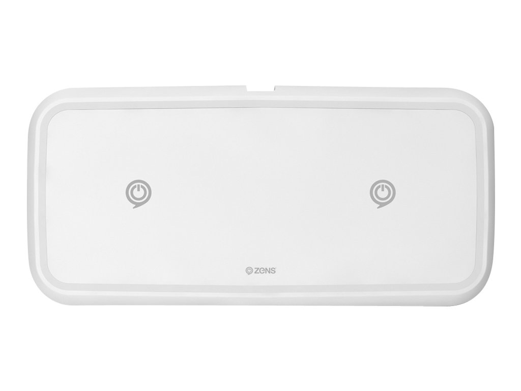 Zens Dual Fast Wireless Charger - Induktive Ladematte + AC-Netzteil