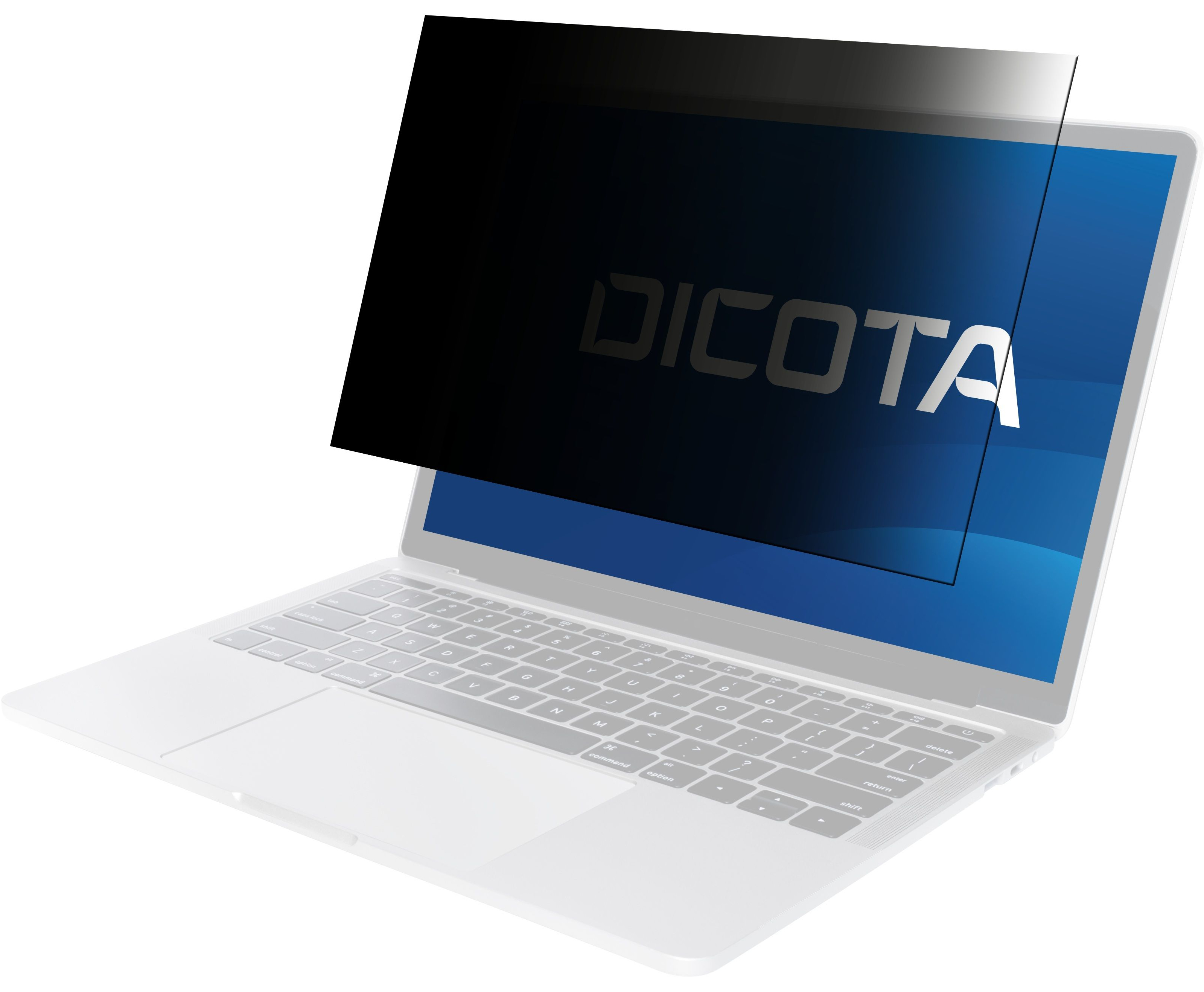 DICOTA D50030-2MG filtro para monitor 43,9 cm (17.3) Netbook Filtro de privacidad para pantallas sin marco