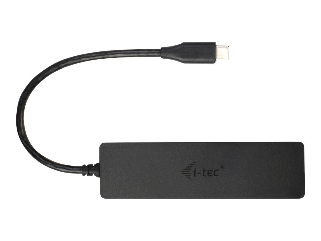i-tec USB-C Slim Passive Hub - Hub - 4 x SuperSpeed USB 3.0