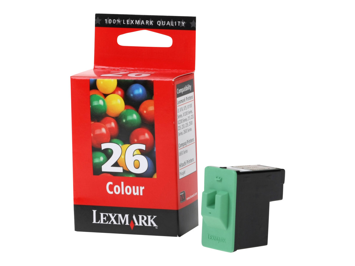 Lexmark 10N0026E ink cartridge 1 pc(s) Original Cyan, Magenta, Yellow