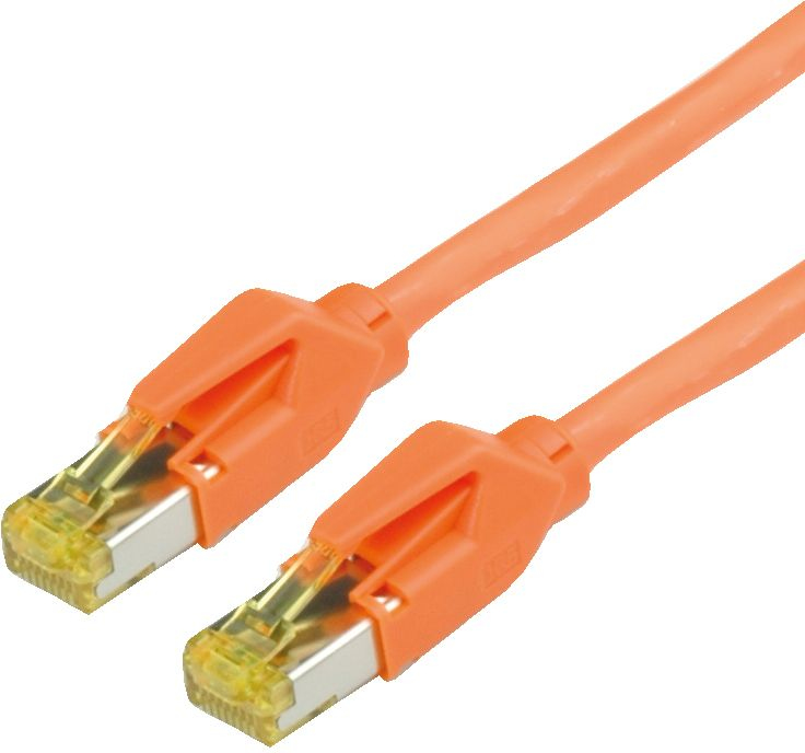 Draka Comteq Cat.6a 10m - 10 m - Cat6a - S/FTP (S-STP) - RJ-45 - RJ-45 - Orange
