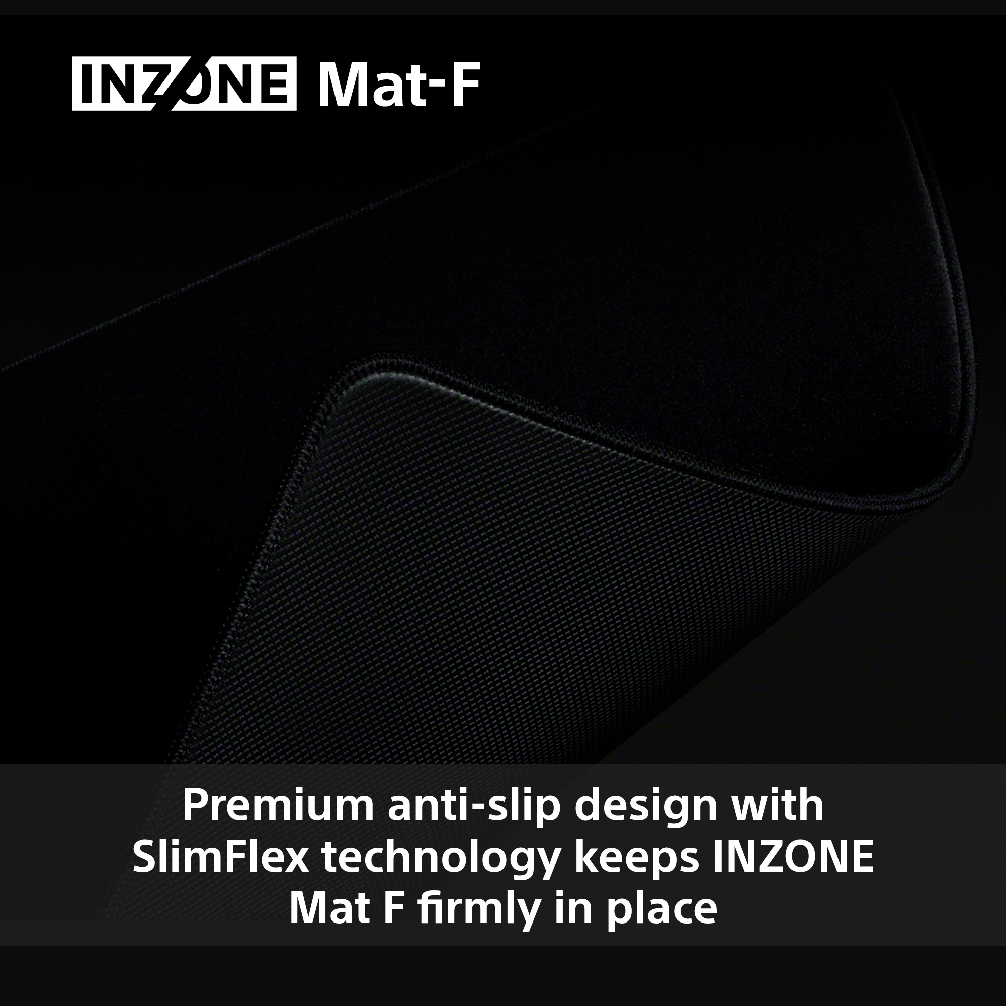 Sony INZONE Mat-F Gaming Mauspad - schwarz