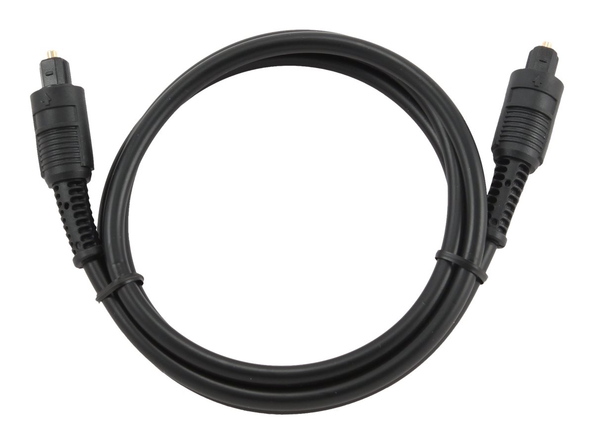 Gembird Digitales Audio-Kabel (optisch) - TOSLINK mnnlich zu TOSLINK mnnlich
