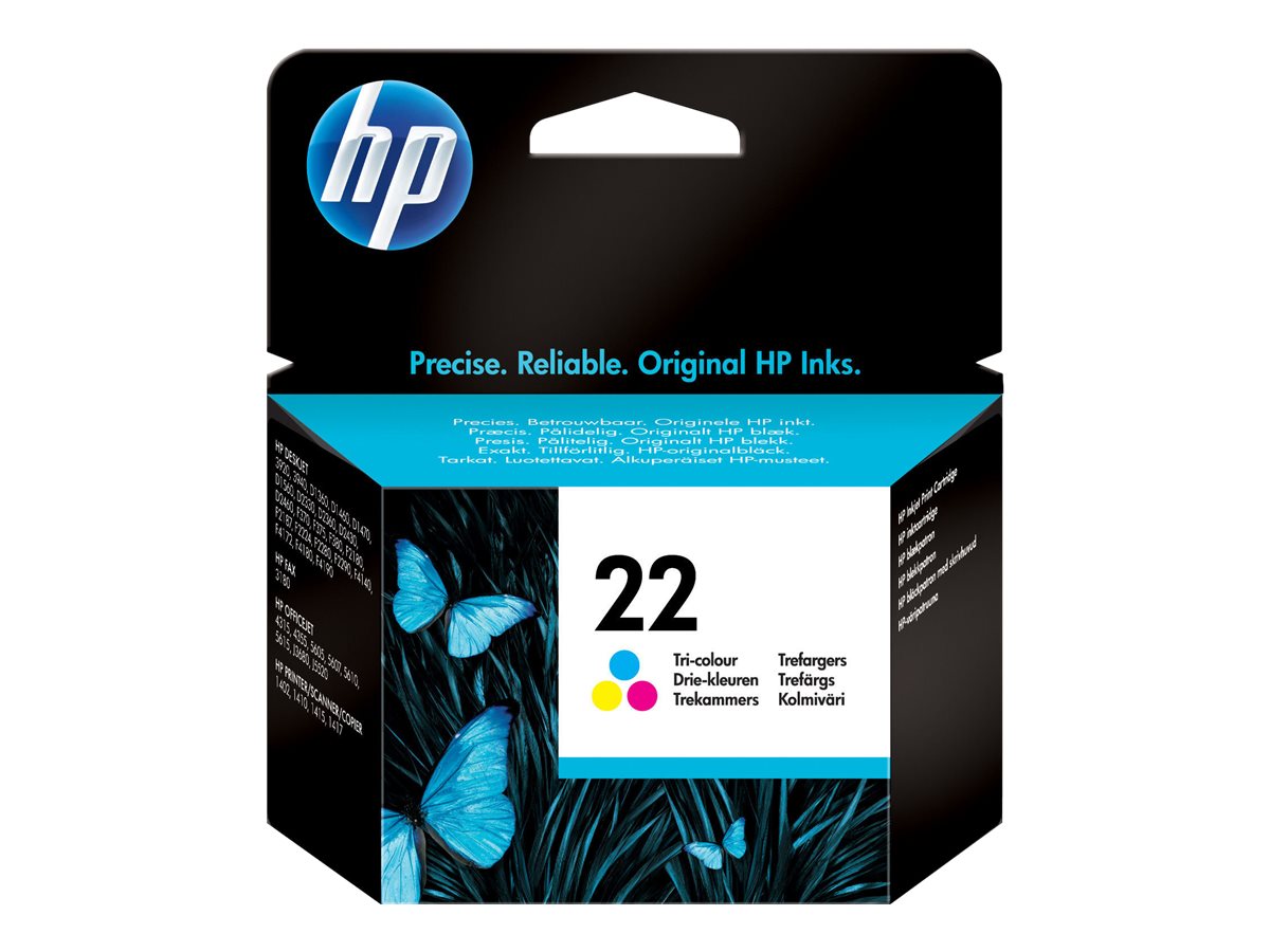 HP 22 - 5 ml - Farbe (Cyan, Magenta, Gelb) - Original