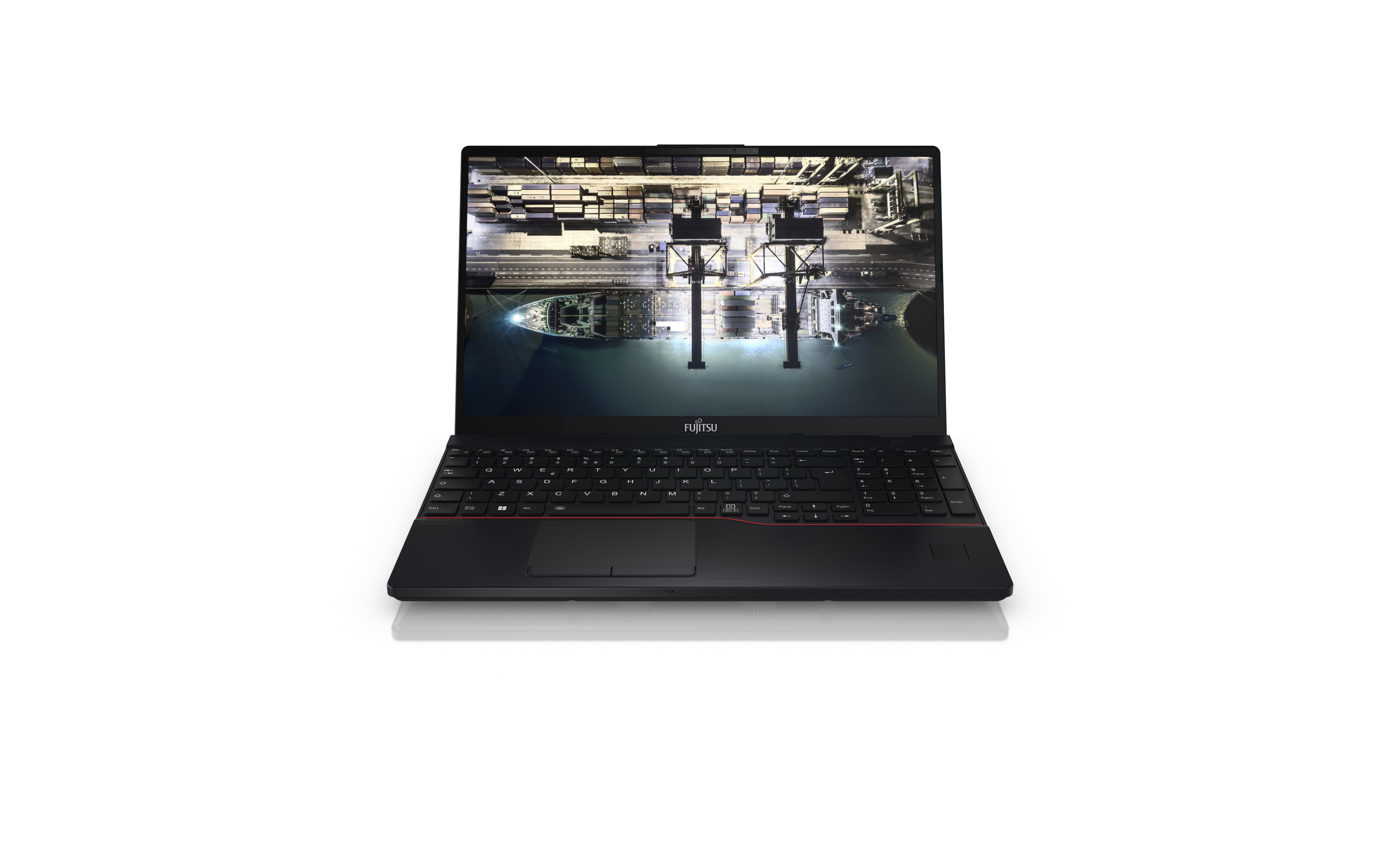 Fujitsu LIFEBOOK E5512 - Intel Core i7 1255U / 1.7 GHz - vPro Essentials - Win 11 Pro - Iris Xe Graphics - 16 GB RAM - 512 GB SSD SED, NVMe, Wert Ausdauer - 39.6 cm (15.6)