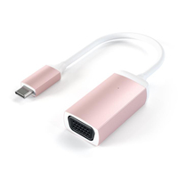 Satechi ST-TCVGAR - USB Typ-C - VGA (D-Sub) - Mnnlich - Weiblich - Gerade - Gerade