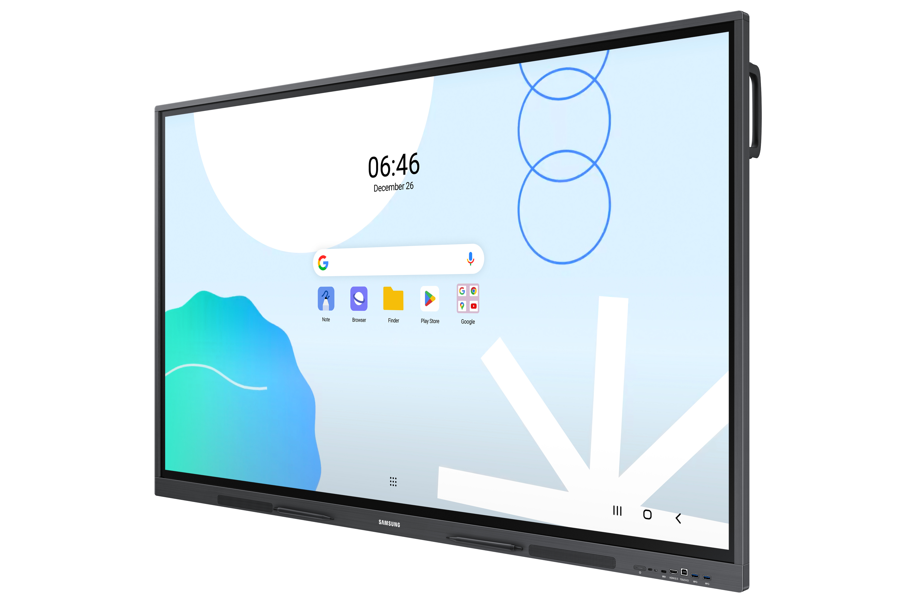 Samsung WA86D interactive whiteboard 2.18 m (86) 3840 x 2160 pixels Touchscreen Grey