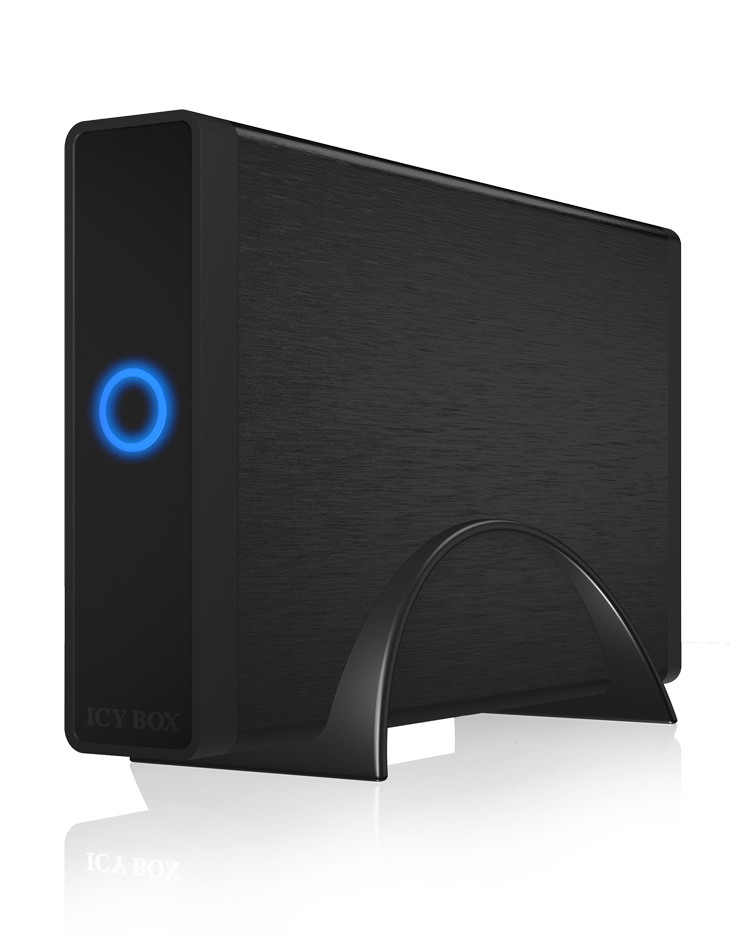 ICY BOX IB-377U3 Botier HDD Noir 3.5