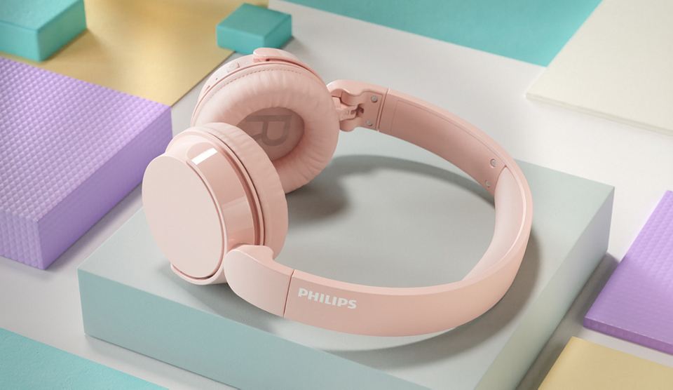 Philips Wireless headband Pink - Kopfh�rer - TAH4209PK/00 - Kopfh�rer - 20 KHz