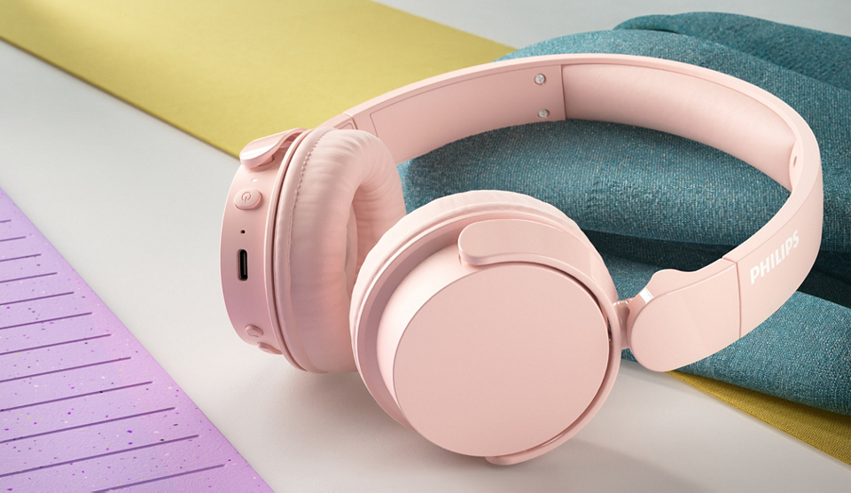 Philips Wireless headband Pink - Kopfh�rer - TAH4209PK/00 - Kopfh�rer - 20 KHz