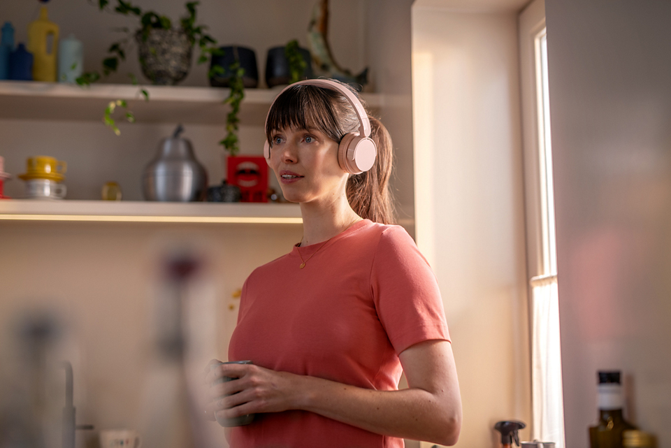 Philips Wireless headband Pink - Kopfh�rer - TAH4209PK/00 - Kopfh�rer - 20 KHz