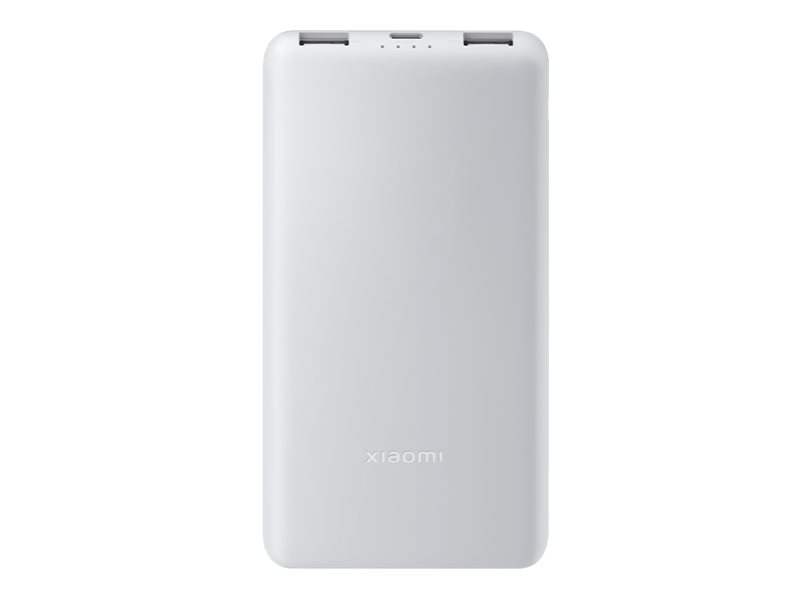 Xiaomi Powerbank - 10000 mAh - 37 Wh - 22.5 Watt - 3 A - Fast Charge - 2 Ausgabeanschlussstellen (24 pin USB-C, USB)