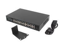 Lanberg !Switch 24x1GB POE+ 2xGB RSGE-24P - Switch - 1 Gbps