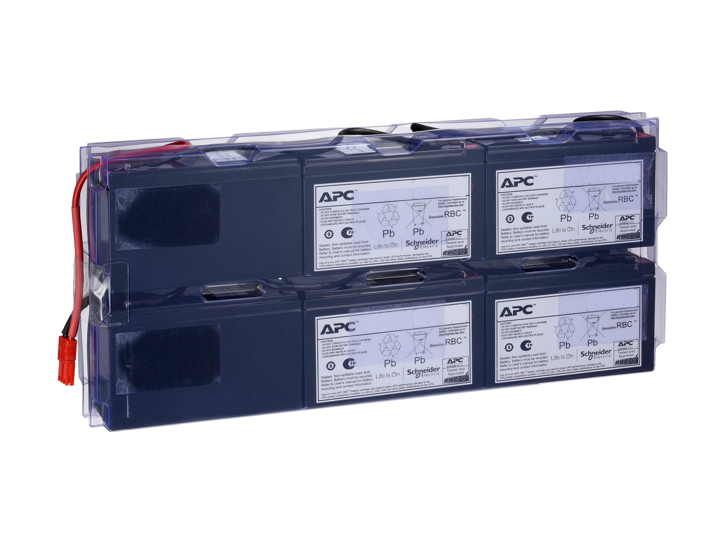 APC Batterie de remplacement VRLA type 202 pour onduleur Easy UPS SRV/S Rack 3 KVA