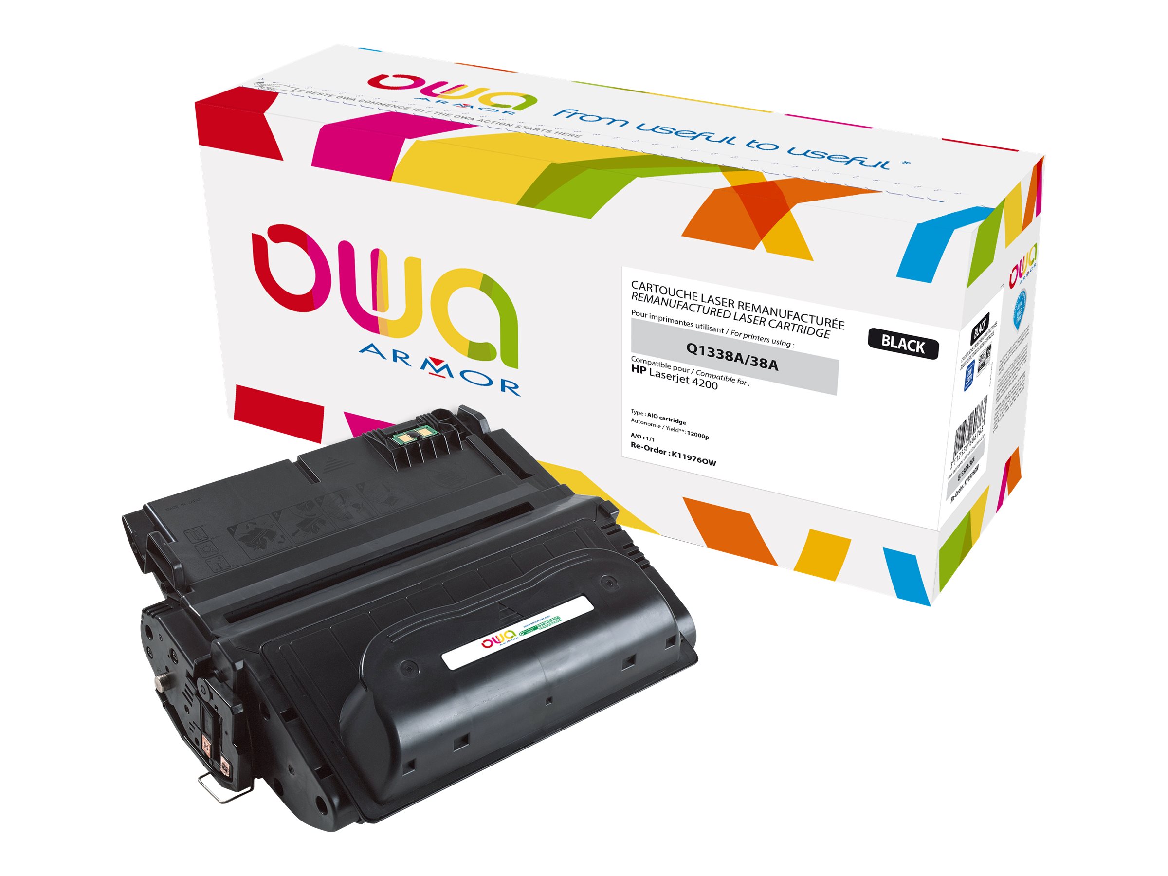 Armor K11976 Cartouche de toner 1 pice(s) Noir