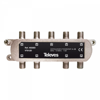 Televes VT812D conmutador mltiple para satlite 1 Entradas 8 Salidas
