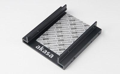 Akasa AK-MX010V2 kit de montaje Negro Aluminio