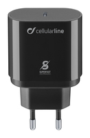 Cellularline ACHSMUSBCPD25WK - Indoor - AC - Schwarz