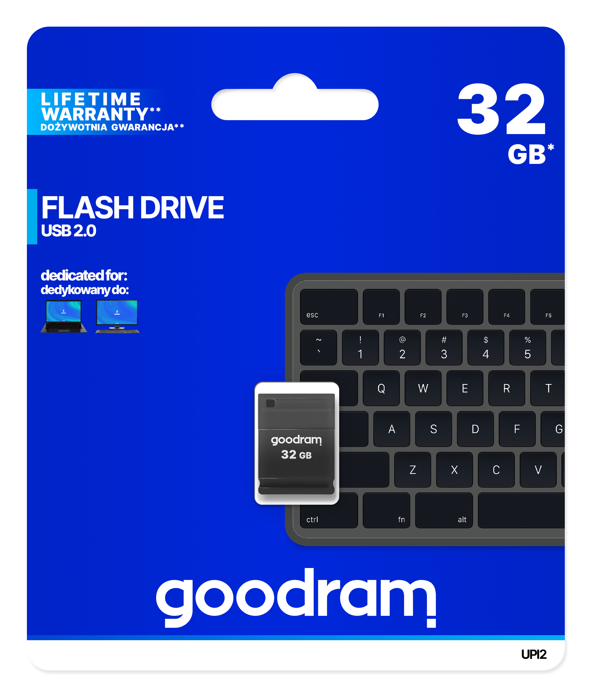 Goodram UPI2 unit� flash USB 32 GB USB tipo A 2.0 Nero