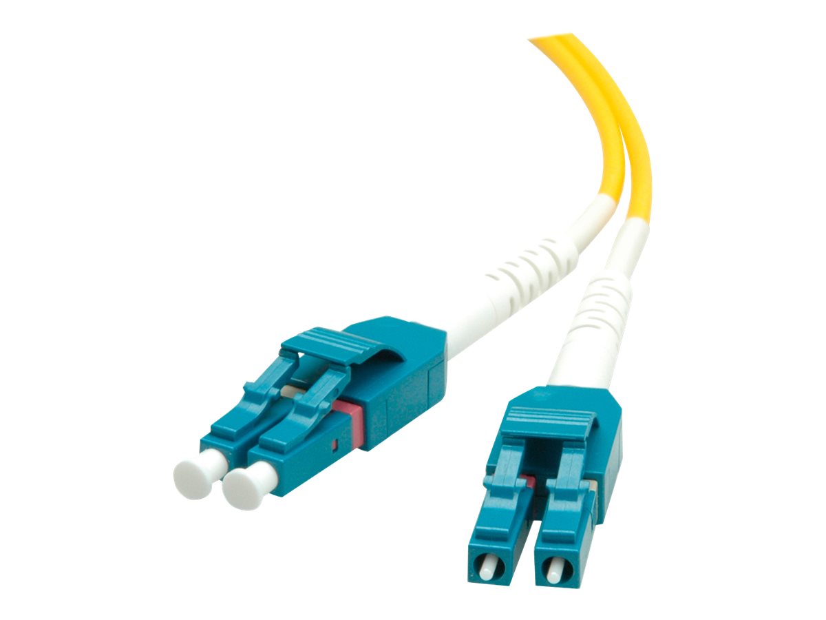 ROLINE 21.15.8789 fibre optic cable 10 m LC OS2 Yellow