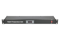 Extralink Thermostateinheit 19 fr Rack-Schrnke - Thermostat - Schwarz - Metall - 1U - AC - 48,3 cm (19)