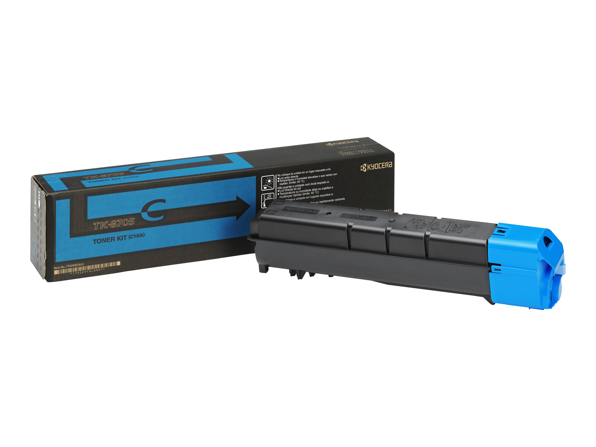 KYOCERA TK-8705C toner cartridge 1 pc(s) Original Cyan