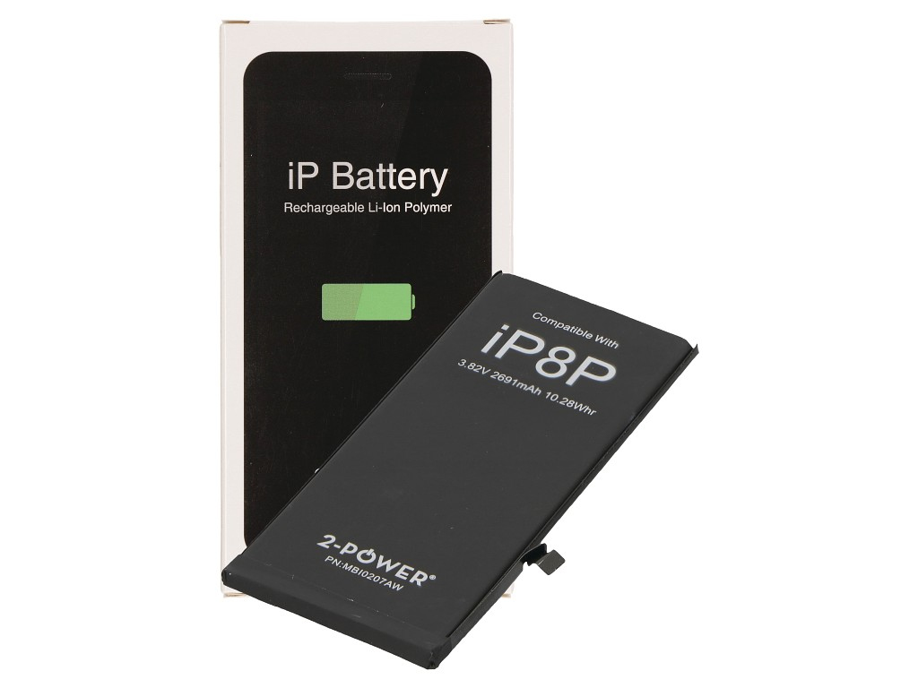 2-power Replacement iPhone Battery - Batterie - 2.691 mAh