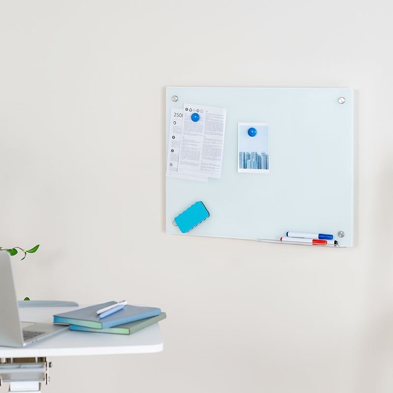 LogiLink EO0062 Tableau blanc 1200 x 900 mm Verre Magn�tique