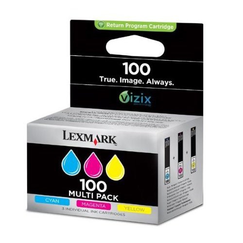 Lexmark 14N0849 cartouche dencre 3 pice(s) Original Cyan, Magenta, Jaune