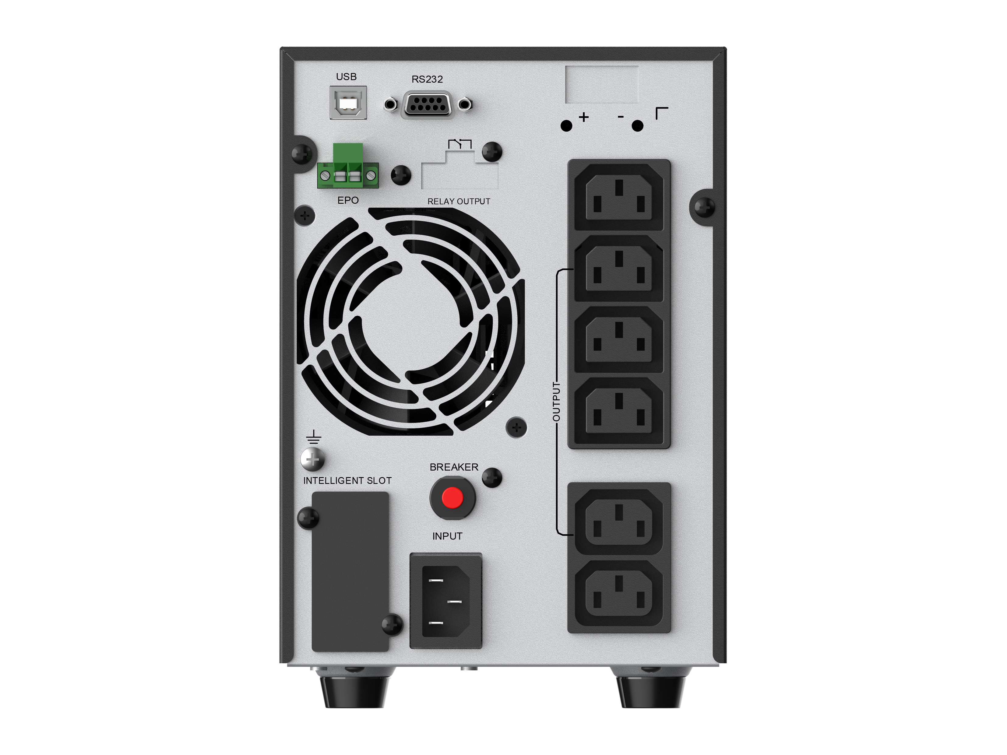 Conceptronic ZEUS USV 2000VA 1800W Online UPS,IEC EPO Port