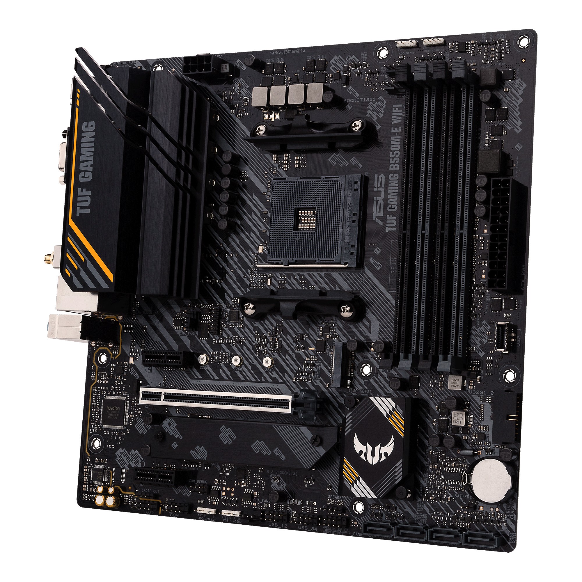 ASUS TUF GAMING B550M-E WIFI AMD B550 Z�calo AM4 micro ATX