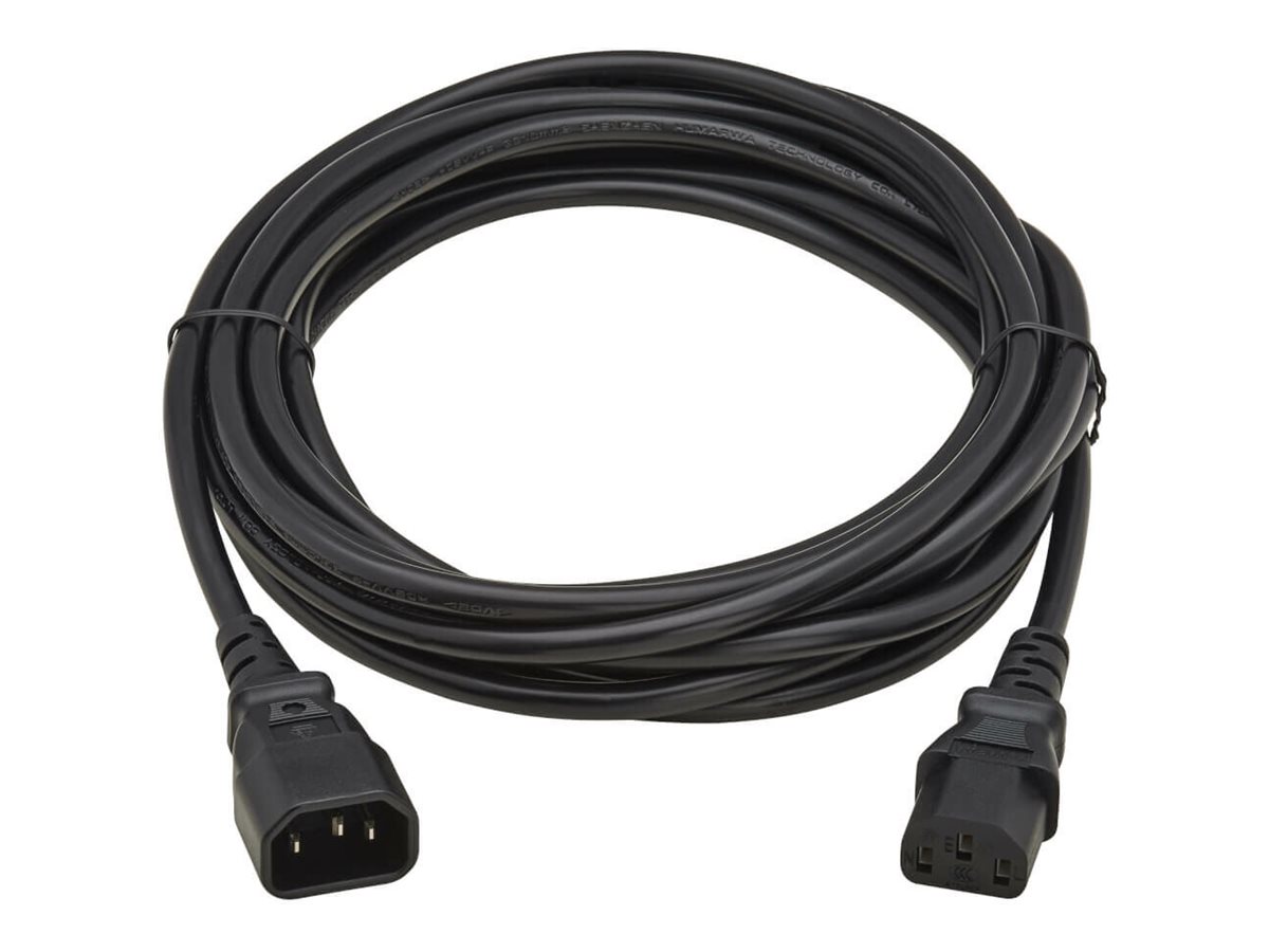 Eaton Tripp Lite Series PDU Power Cord, C13 to C14 - 10A, 250V, H05VV-F, 5 m (16.4 ft.)