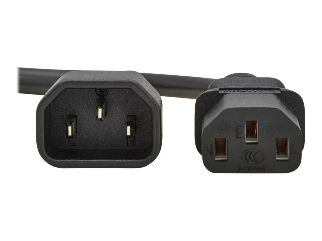 Eaton Tripp Lite Series PDU Power Cord, C13 to C14 - 10A, 250V, H05VV-F, 5 m (16.4 ft.)