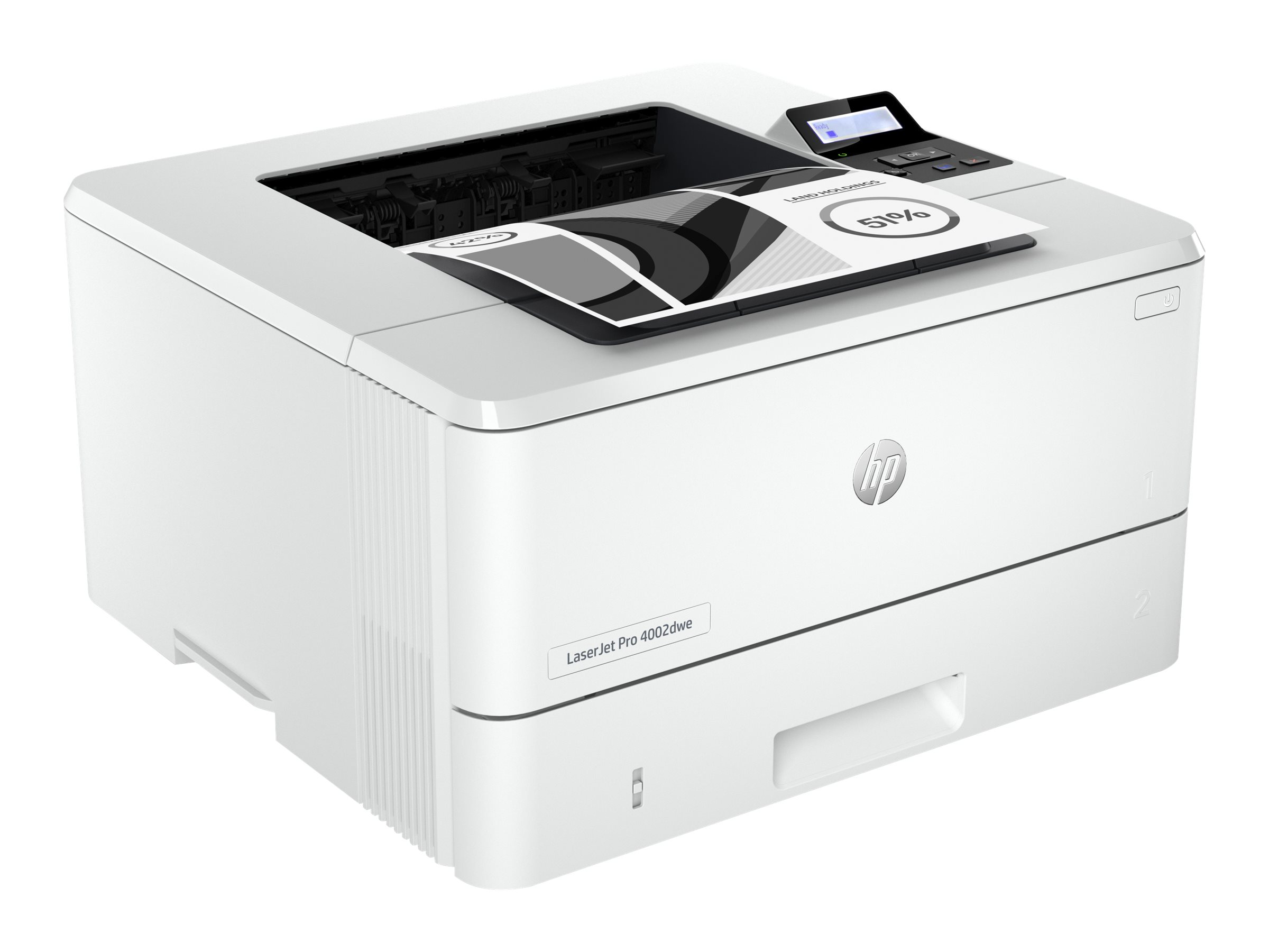 HP 2Z606E#B19  HP LaserJet Pro Stampante HP 4002dwe, Bianco e