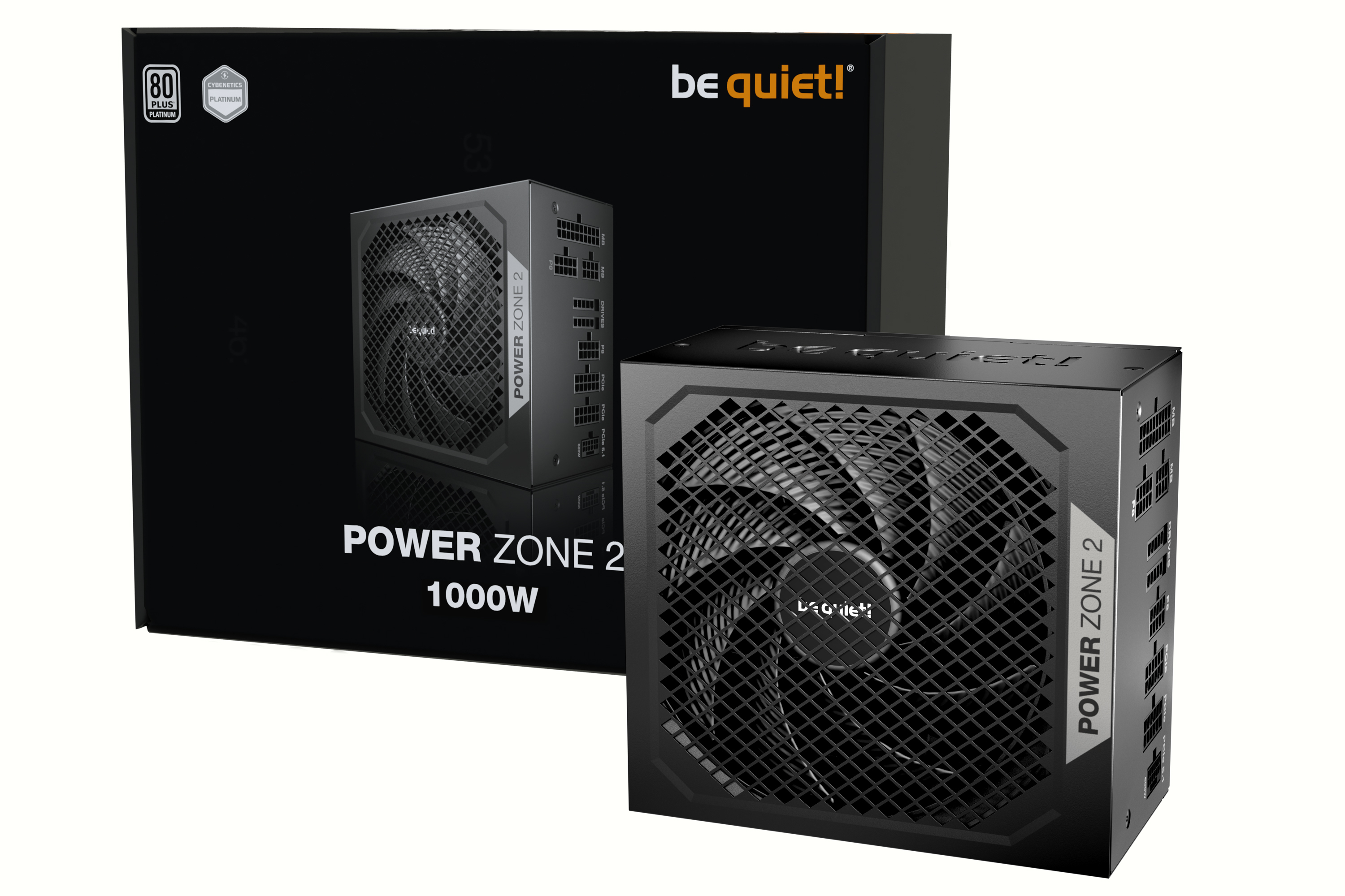 be quiet! POWER ZONE 2 1000W alimentatore per computer 20+4 pin ATX ATX Nero