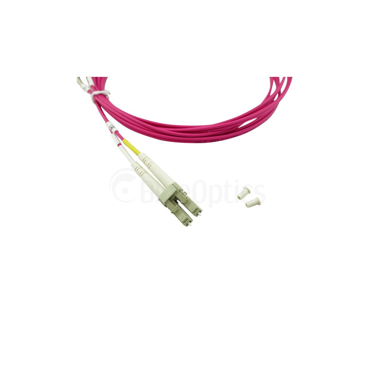 BlueOptics Ubiquiti UACC-OFC-M2-LULU-5M LC-LC Multi-mode OM4 Patchkabel 5 Meter