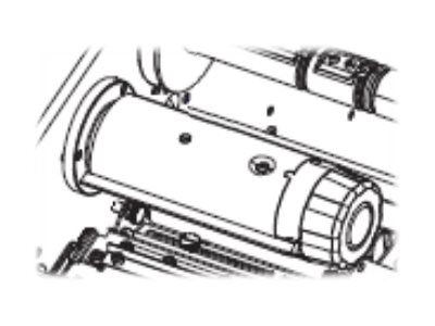 Zebra Aufnahmespindelkit f�r Farbband