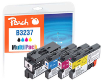 Peach 321008 cartouche dencre 4 pice(s) Noir, Cyan, Magenta, Jaune