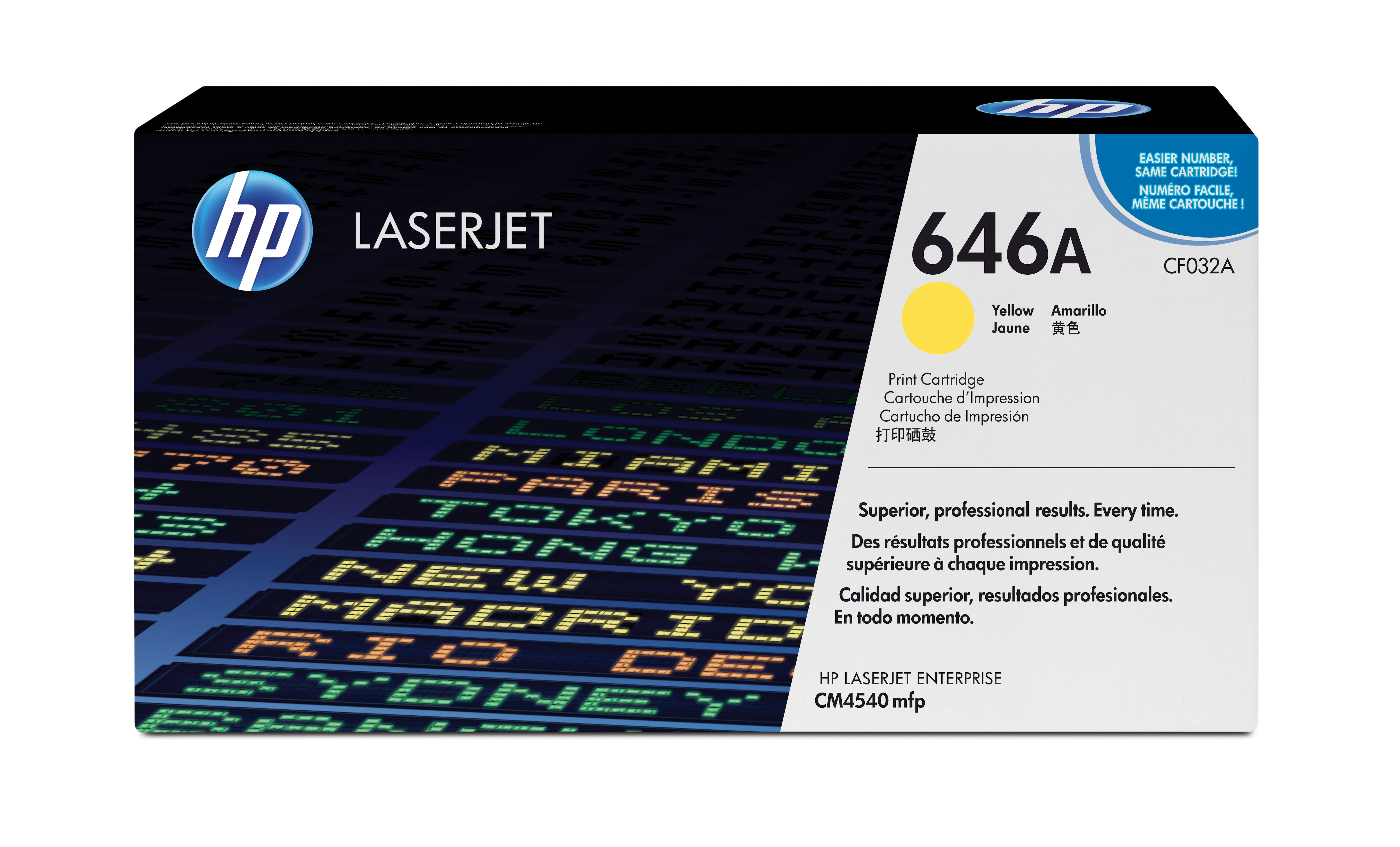 HP 646A - Gelb - original - LaserJet - Tonerpatrone (CF032A)