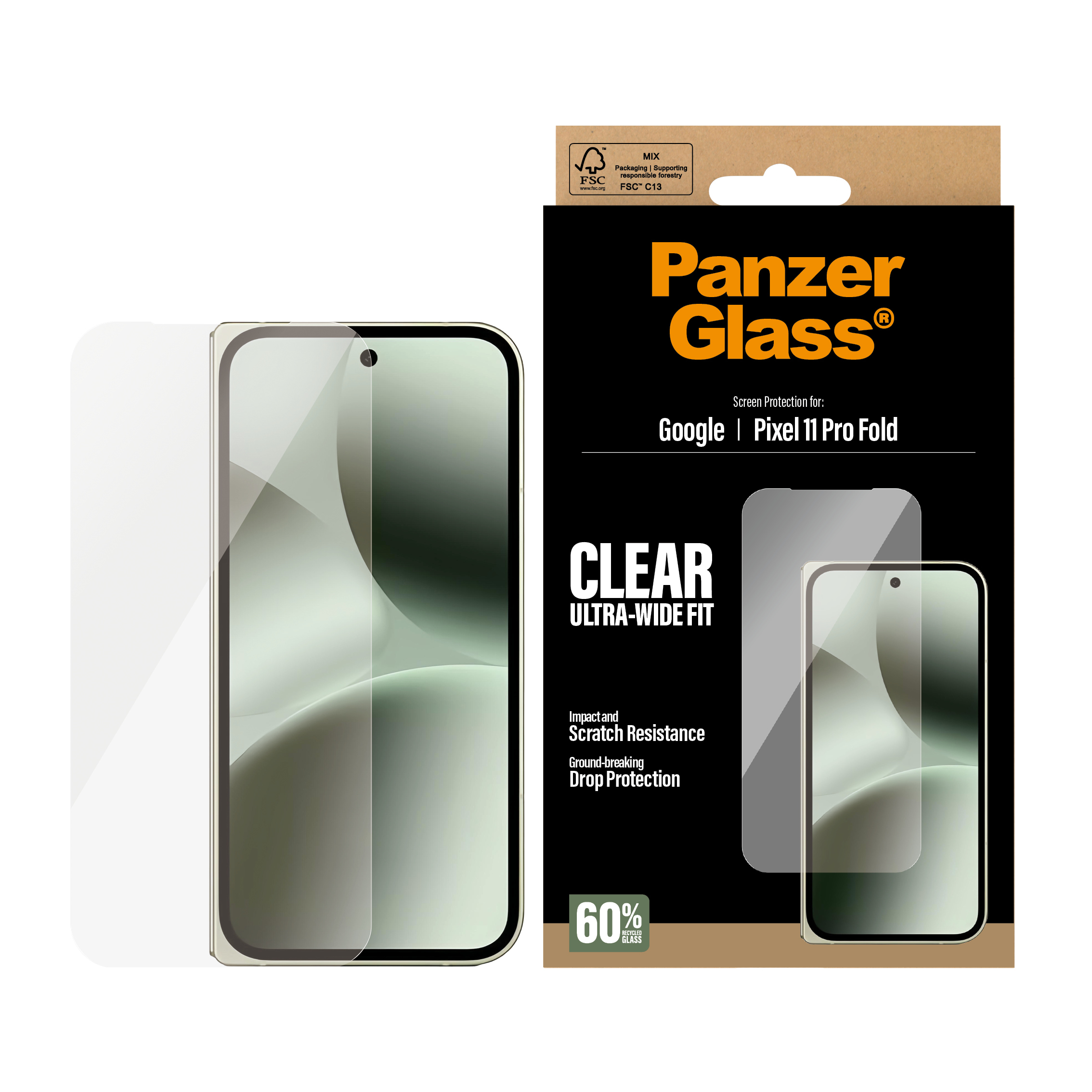 PanzerGlass PG SP Google Pixel 11 Pro Fold