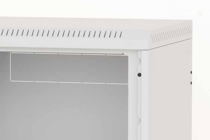 TRITON Delta B 6S - Geh�use - geeignet f�r Wandmontage - RAL 7035 - 9U - 48.3 cm (19)
