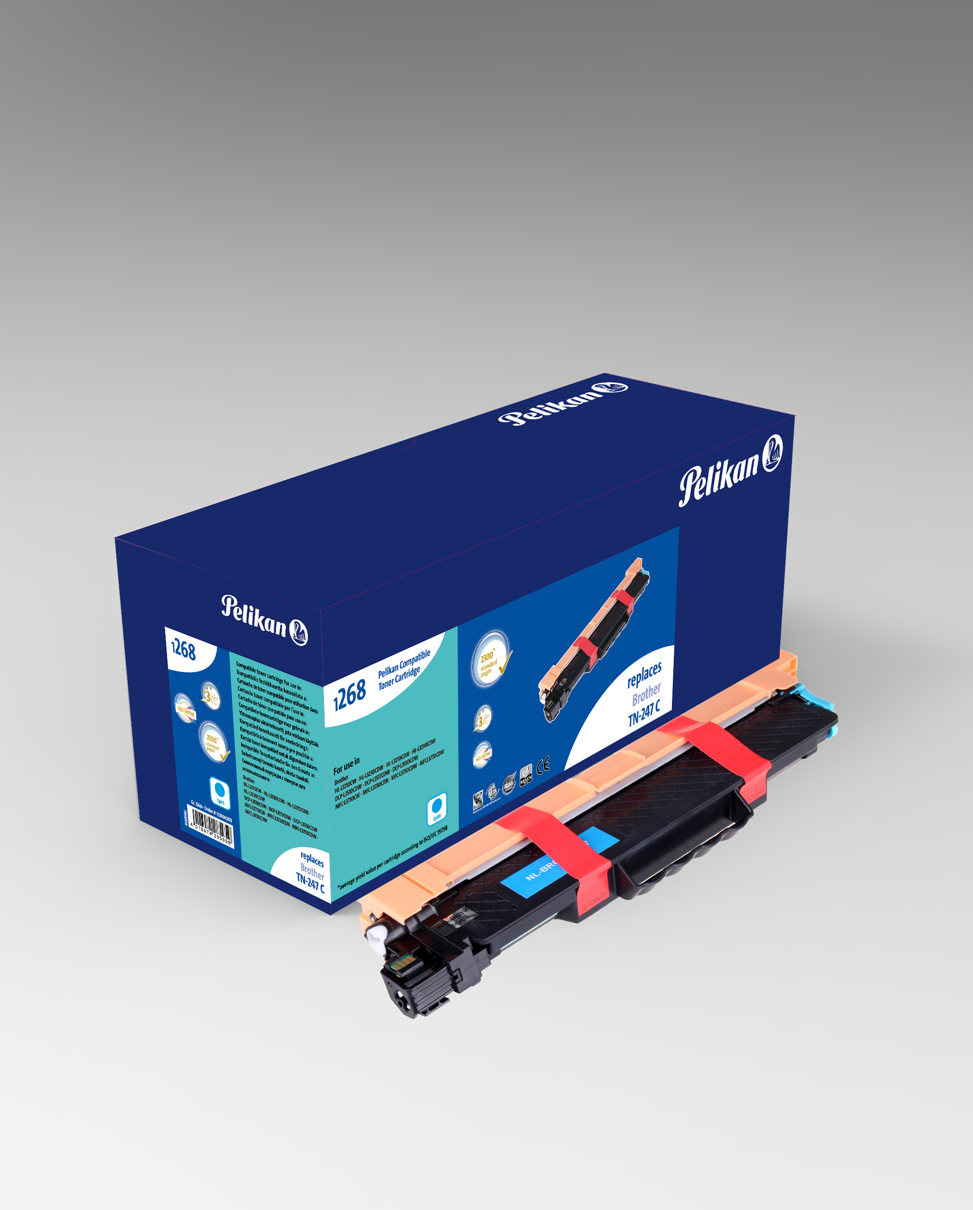 Pelikan 1031440173 cartuccia toner 1 pz Compatibile Ciano