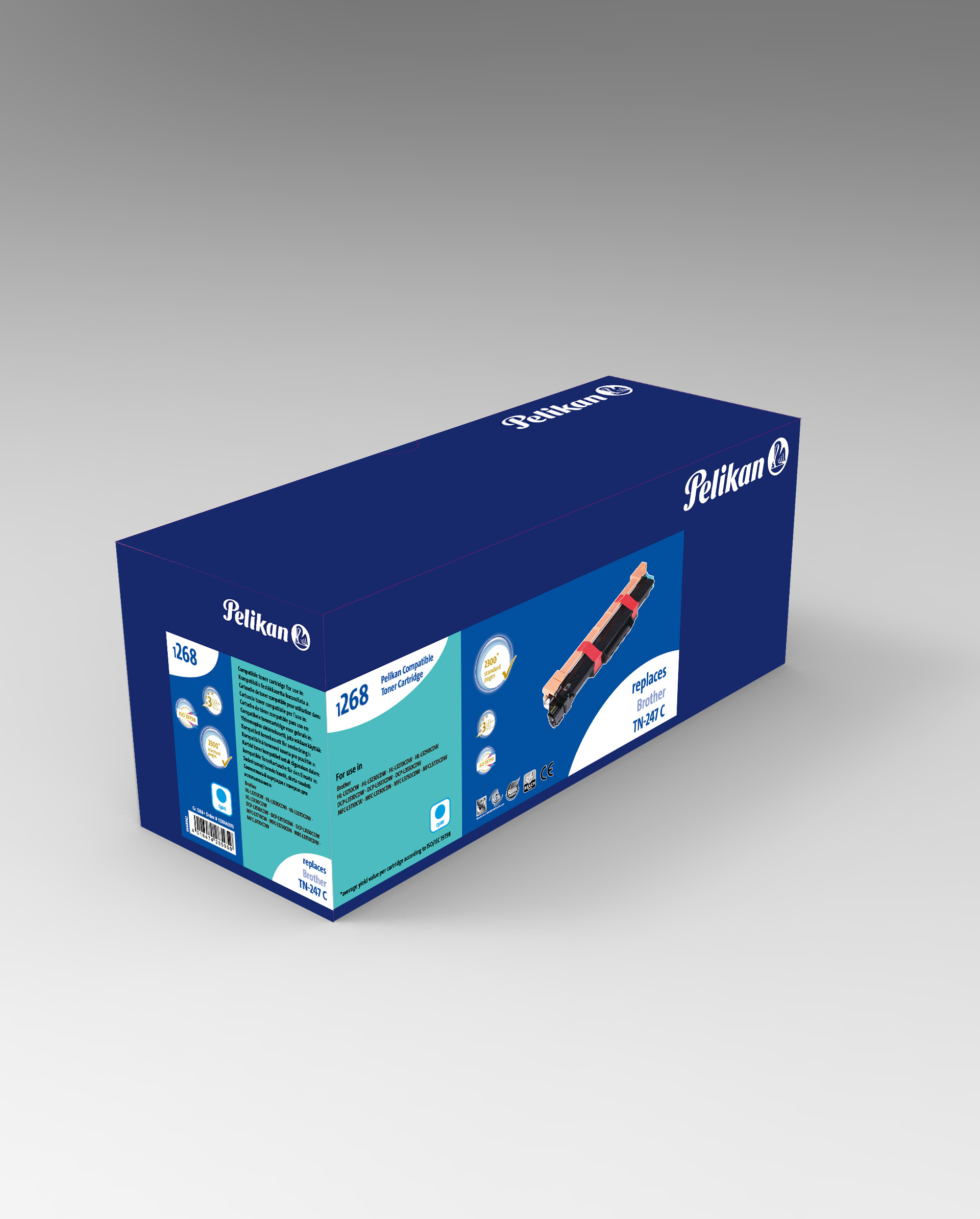 Pelikan 1031440173 cartuccia toner 1 pz Compatibile Ciano