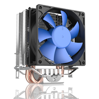 Pccooler S83 V2 CPU-Khler - Khlset - 8 cm - 2200 RPM - 20 dB - 35 cfm - Schwarz - Blau