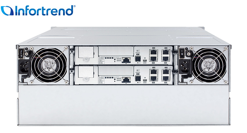 Infortrend GS1024R2C0F0D-8V32 4U/16bay red.-ctrl